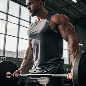 Heather color Athletic Men's Tank Top